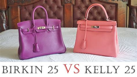 hermes birkin 25 vs kelly 25|Birkin and kelly bags.